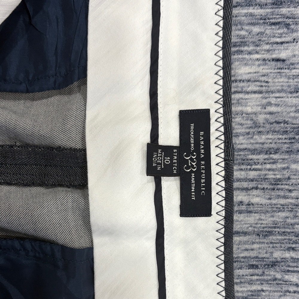 Banana Republic Black and White Boot Cut Pants
